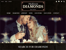Tablet Screenshot of midtowndiamonds.com